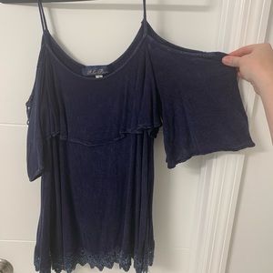 Francesca’s off the shoulder top